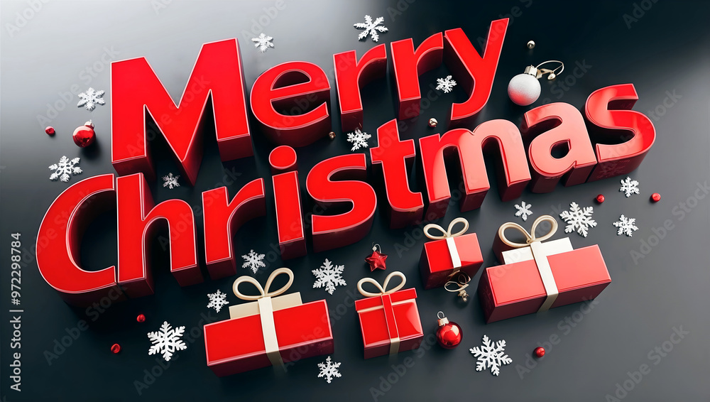 merry Christmas background, festive template, decorative wallpaper