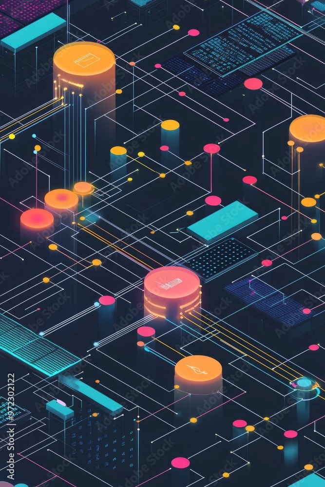A concept of machine learning models with visualized data pipelines and feature extraction processes, Generative AI A concept of machine learning models with visualized data pipelines and feature extraction processes, Generative AI