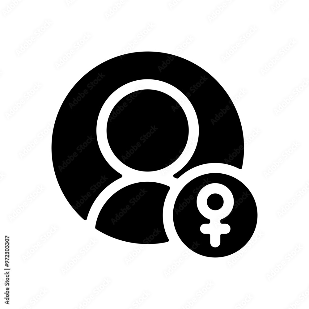 Female User Profile Icon Female User Profile Icon