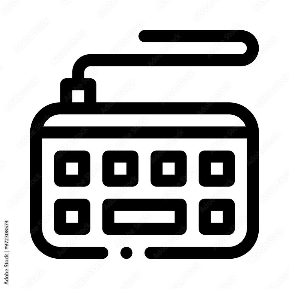 keyboard line icon keyboard line icon