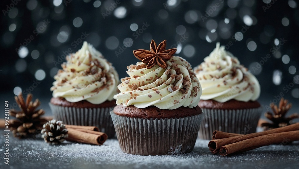 chocolate cupcakes with icing chocolate cupcakes with icing