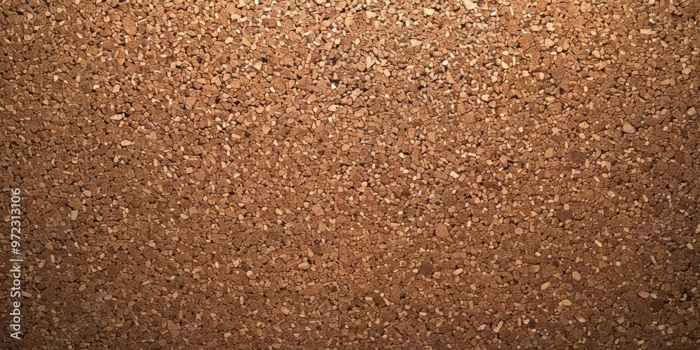 Natural cork board texture in rich brown tones, perfect for bulletin boards or creative announcements in an educational or professional environment. Natural cork board texture in rich brown tones, perfect for bulletin boards or creative announcements in an educational or professional environment.