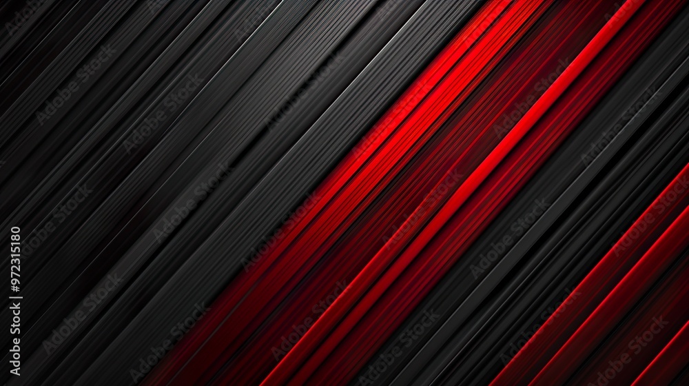 Abstract design with red and black diagonal lines. Abstract design with red and black diagonal lines.