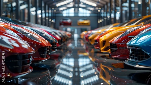 Luxury Sports Cars Showroom A Collection of Automotive Excellence