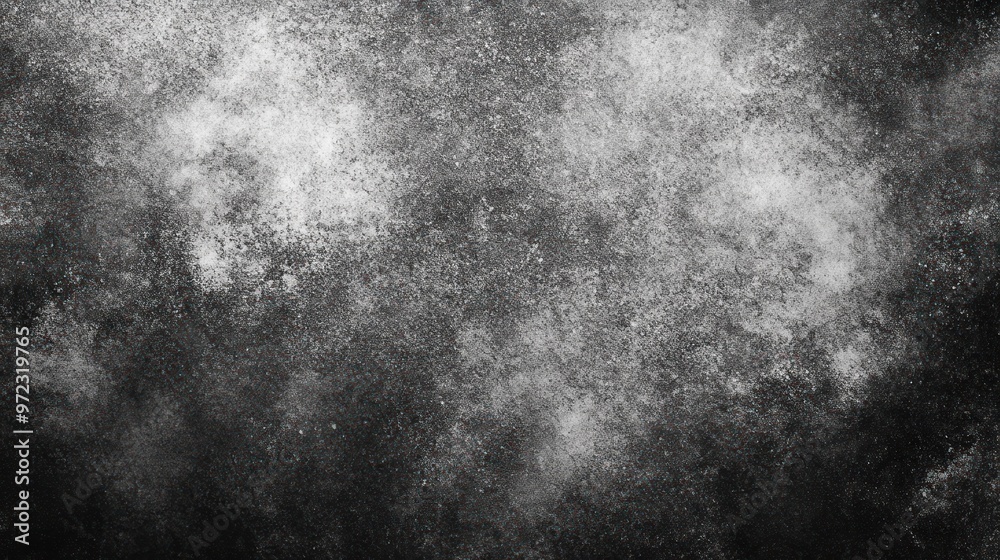 Fototapeta premium A textured black and white background featuring a haze of soft gray tones and abstract patterns.