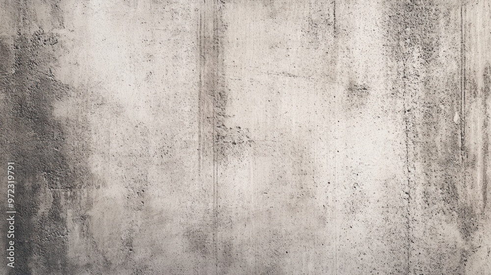 Fototapeta premium Abstract textured concrete wall with a weathered, industrial look.