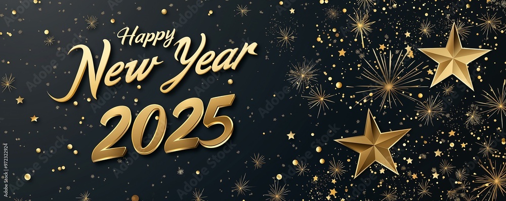 Elegant New Year 2025 Celebration Theme