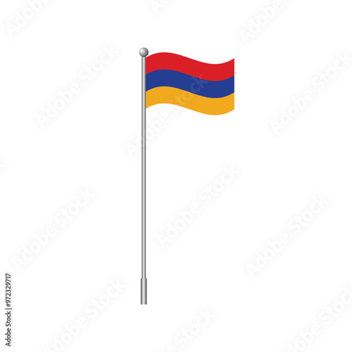 Free Download Armenia Flag. Armenia Flag illustration and country flag. - GFXLoad