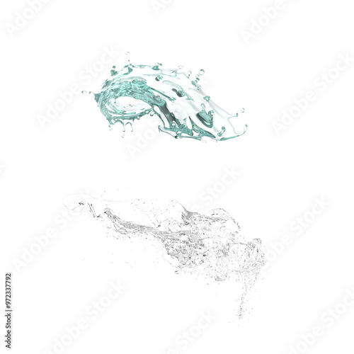 water splash transparent background