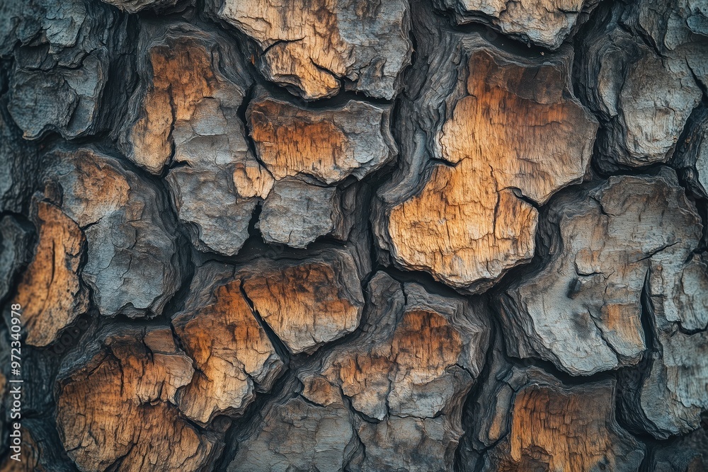 Macro shot of rugged tree bark with natural, cracked wood texture in earthy brown and gray tones. Perfect for rustic, organic backgrounds, nature designs, and vintage themes. Macro shot of rugged tree bark with natural, cracked wood texture in earthy brown and gray tones. Perfect for rustic, organic backgrounds, nature designs, and vintage themes.