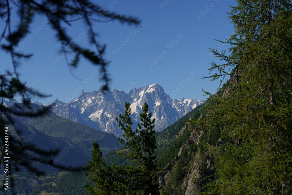 Obraz premium Mont Blanc view