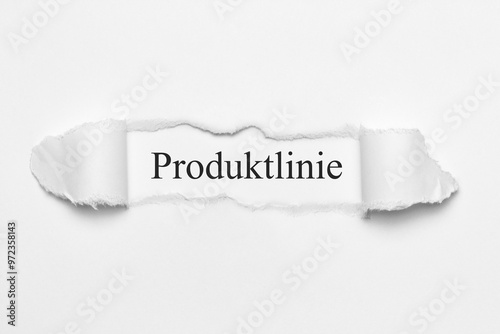 Produktlinie 