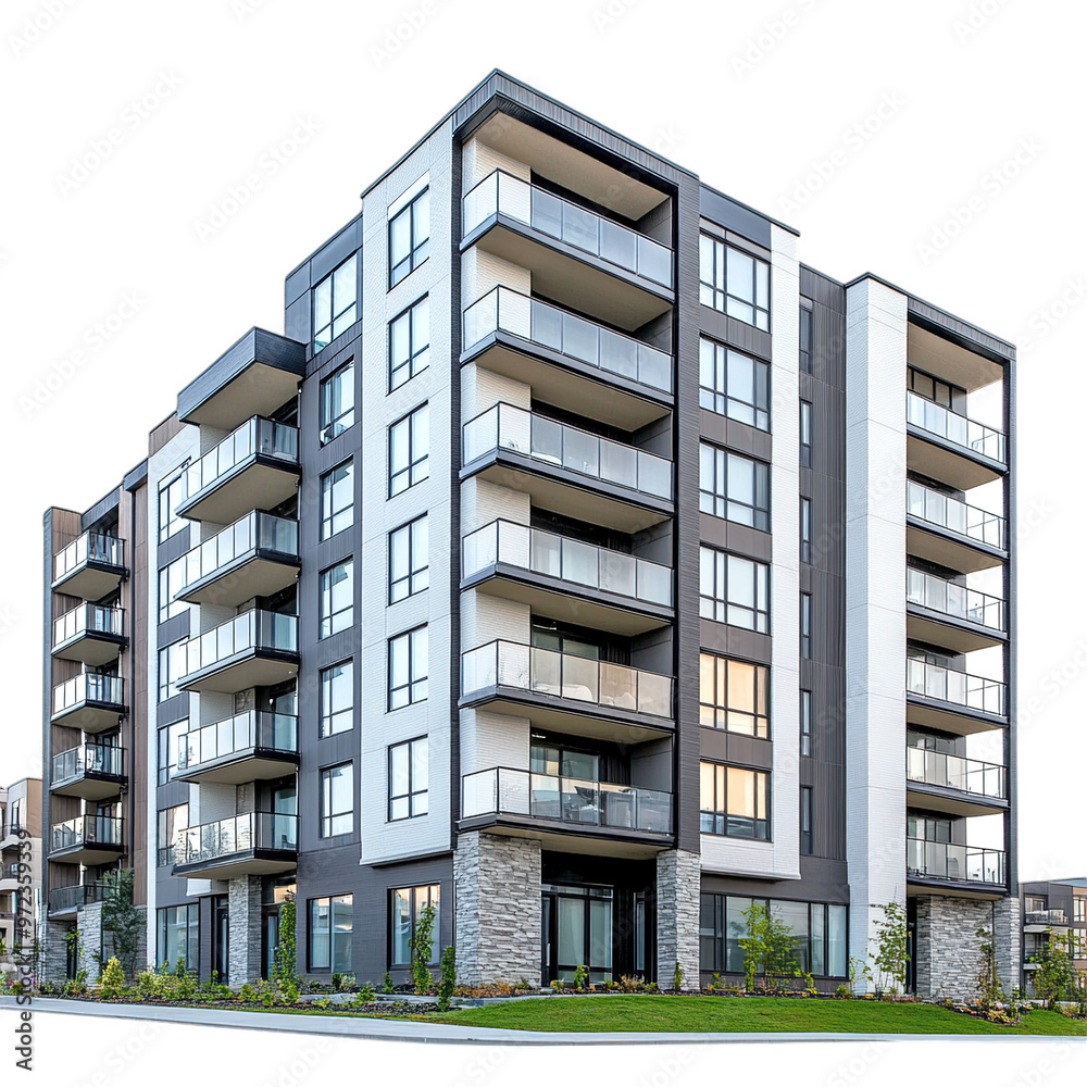 Fototapeta premium modern residential building