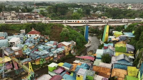 Jodipan Village Malang Drone (Java - Indonesia)