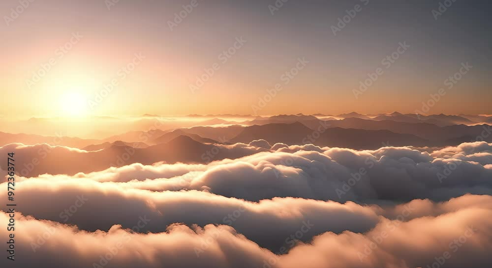 sunset in the mountains sunset in the mountains