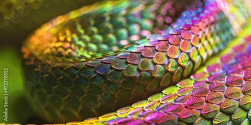 Renewing damaged and unhealthy scales via the molting process in snake species