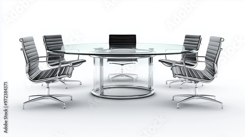 A clean and modern office c...