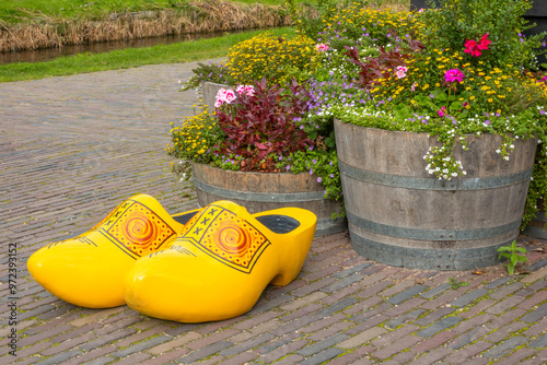 Giant Dutch Klomps at Zaanse Schans