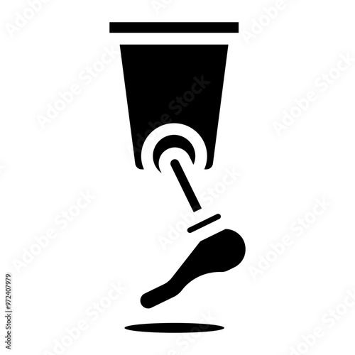 prosthetic Solid icon