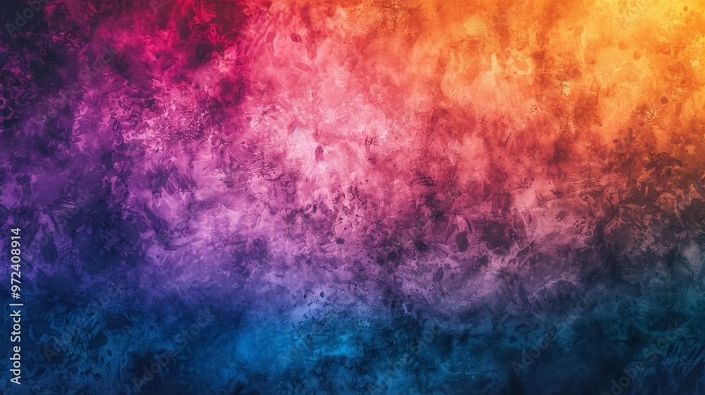 Obraz premium blue and orange noise texture gradient background