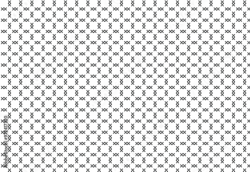 Simple seamless cross candy wrapper pattern fabric, black and white color, for clothing design, fabric, paper printing, wallpaper and background design, wall decoration and floor design