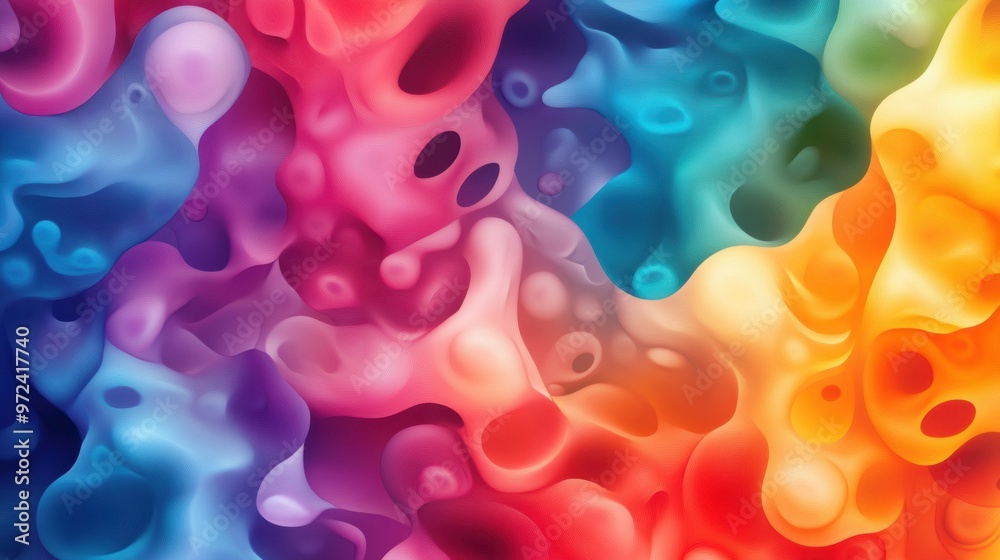 A colorful abstract background with a bunch of different colors, AI A colorful abstract background with a bunch of different colors, AI