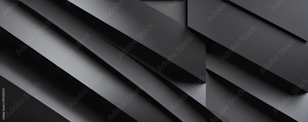 Abstract black geometric background Abstract black geometric background