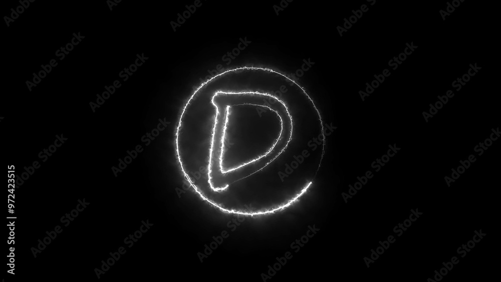 Abstract Neon Font Illustration Background. Abstract Neon Font Illustration Background.