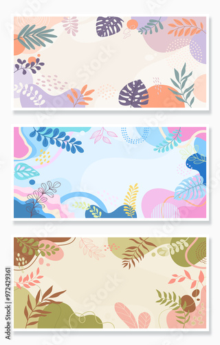 abstract background for design.Template banner and cover for social media ad, template special promo new arrival sale.