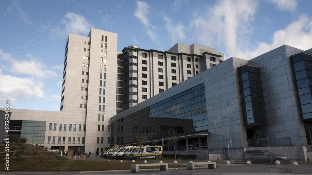 Generic Health Care Hospital Exterior Building