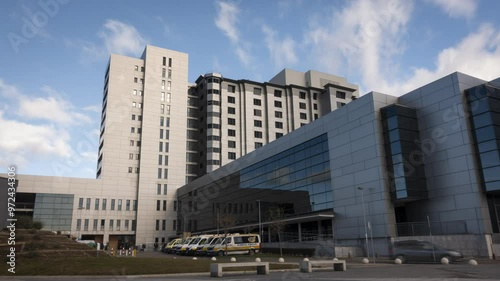 Generic Health Care Hospital Exterior Building