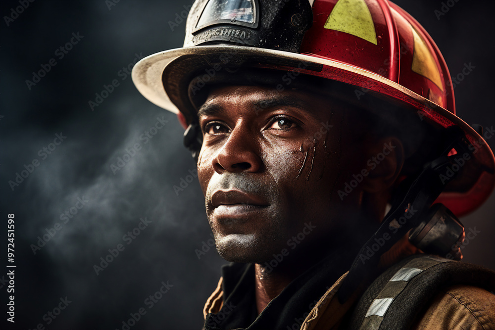 Volunteer rescuer helping people in flood victims climate change generative AI concept Volunteer rescuer helping people in flood victims climate change generative AI concept
