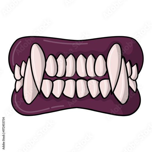 vampire fangs element