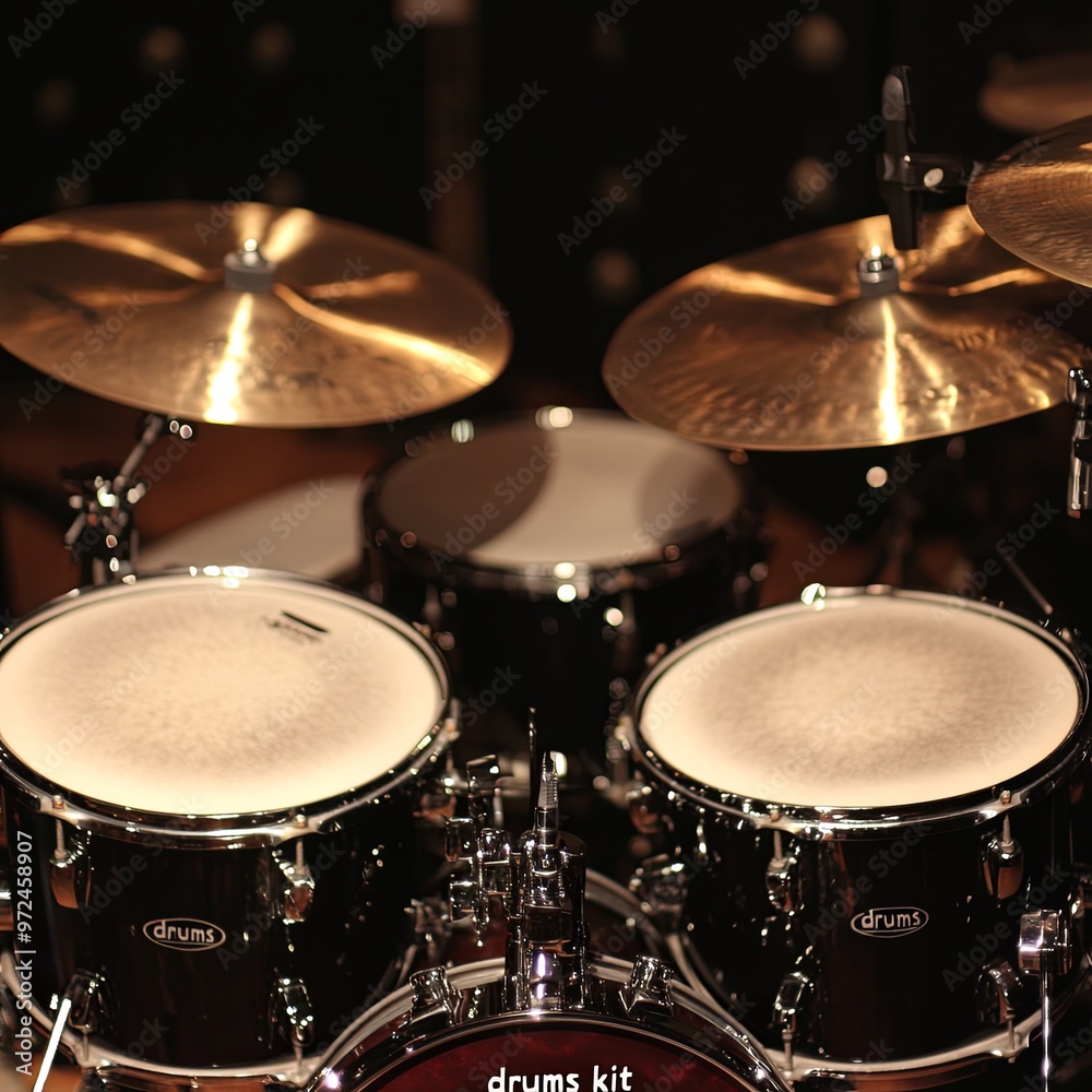 Drum kit with colorful paint splashes and splatters on white background. Abstract vector illustration in graffiti style, isolated. Drum kit with colorful paint splashes and splatters on white background. Abstract vector illustration in graffiti style, isolated.