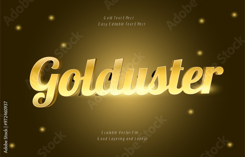 Gold Text Effect