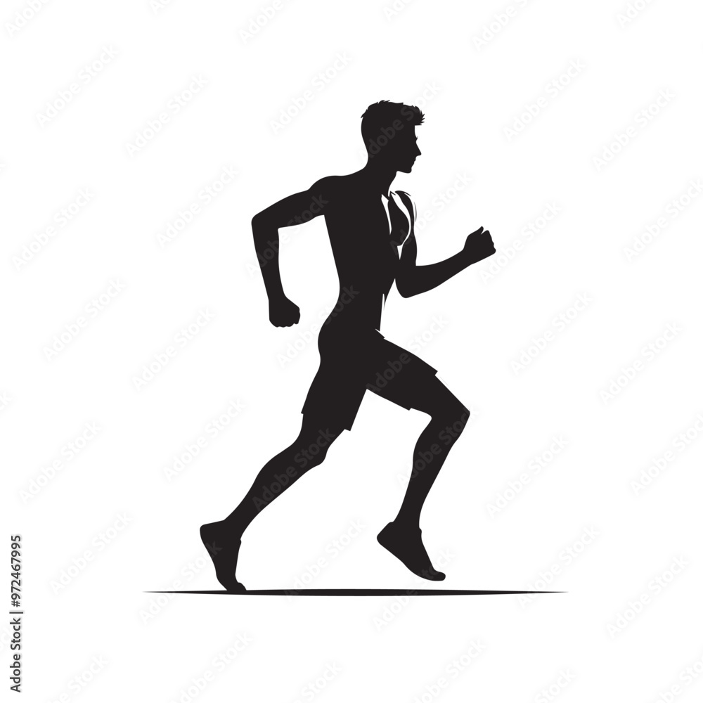 Man running silhouette. women running vector. Man exercise vector design. Man running silhouette. women running vector. Man exercise vector design.