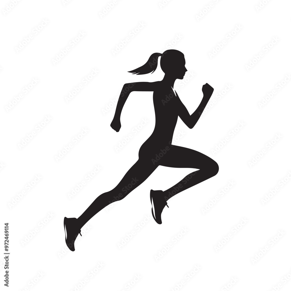 Man running silhouette. women running vector. Man exercise vector design. Man running silhouette. women running vector. Man exercise vector design.