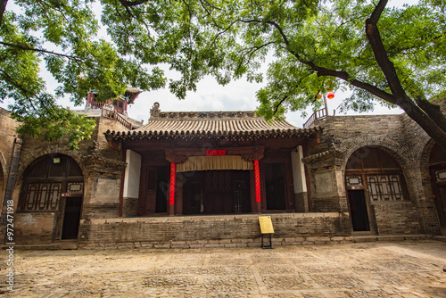 Zhangbi Ancient Castle in Jiexiu City during the Western Jin Dynasty photo