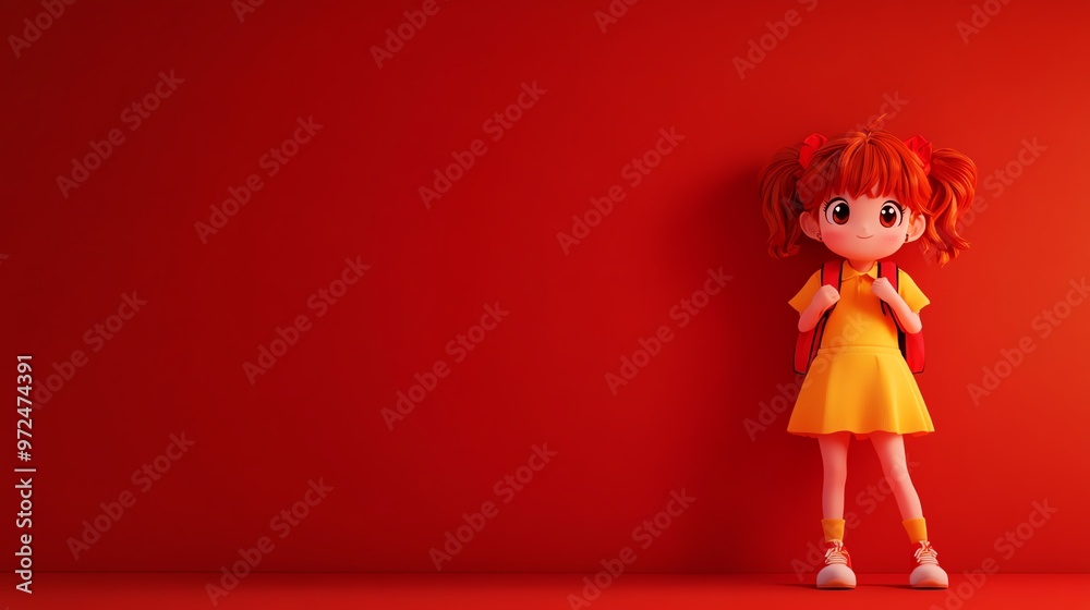 3D anime character 3D anime character