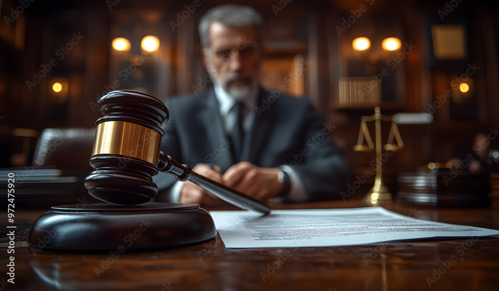 “A Gavel and Court Documents on a Table with a Lawyer in the Background, Signifying Legal Proceedings and Professionalism”
“A Gavel and Court Documents on a Table with a Lawyer in the Background, Signifying Legal Proceedings and Professionalism”