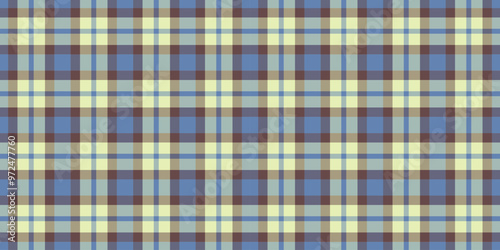 Vogue texture fabric seamless, platform textile pattern check. Tape background tartan plaid vector in pastel and blue colors.