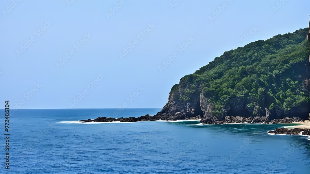 Fototapeta premium coast of the region sea