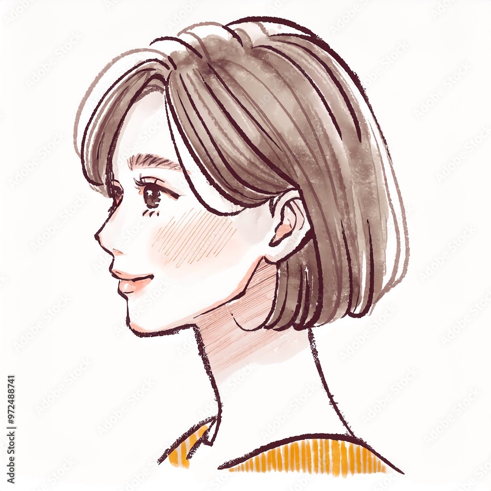 女性・女の子のイラスト素材 女性・女の子のイラスト素材