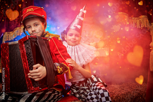Photography kids circus performance