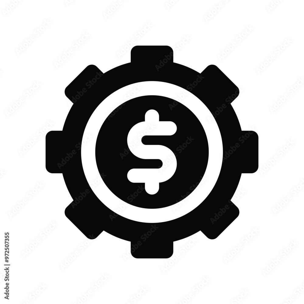 gear icon. vector glyph icon for your website, mobile, presentation, and logo design. gear icon. vector glyph icon for your website, mobile, presentation, and logo design.
