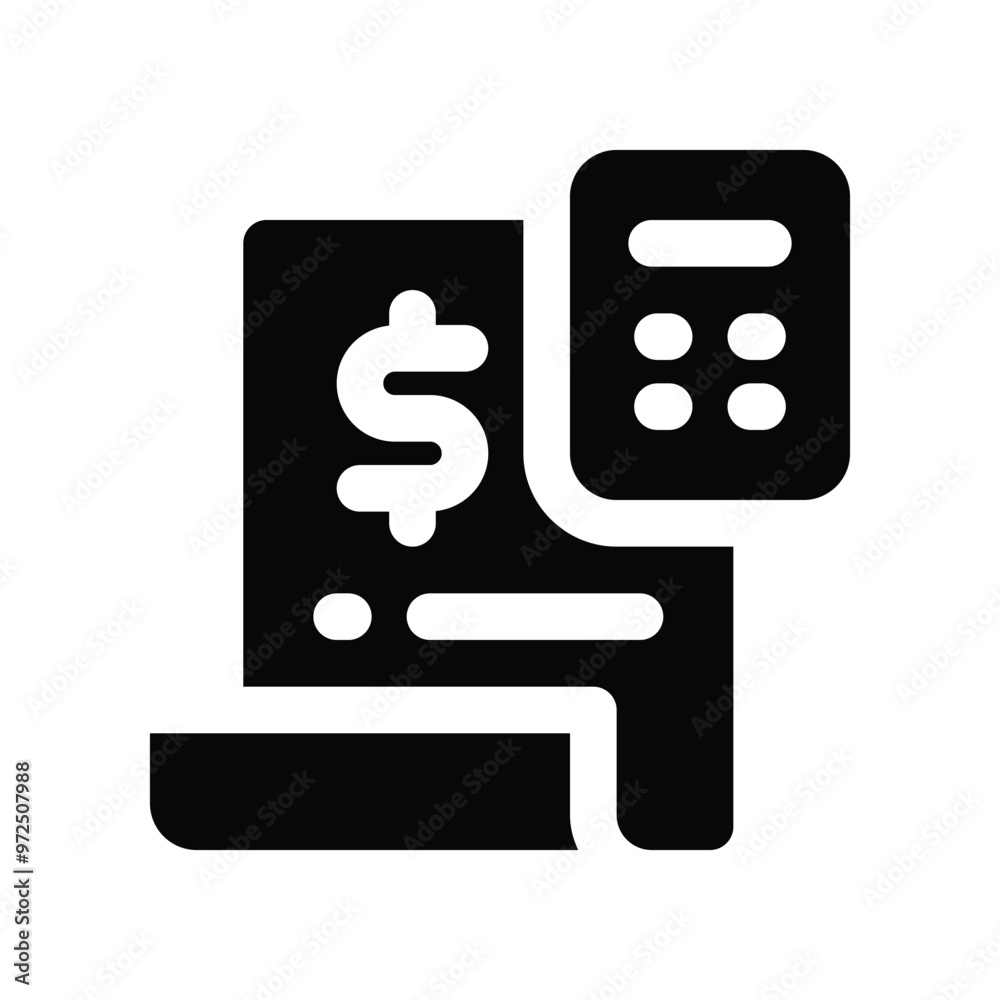 budget icon. vector glyph icon for your website, mobile, presentation, and logo design. budget icon. vector glyph icon for your website, mobile, presentation, and logo design.
