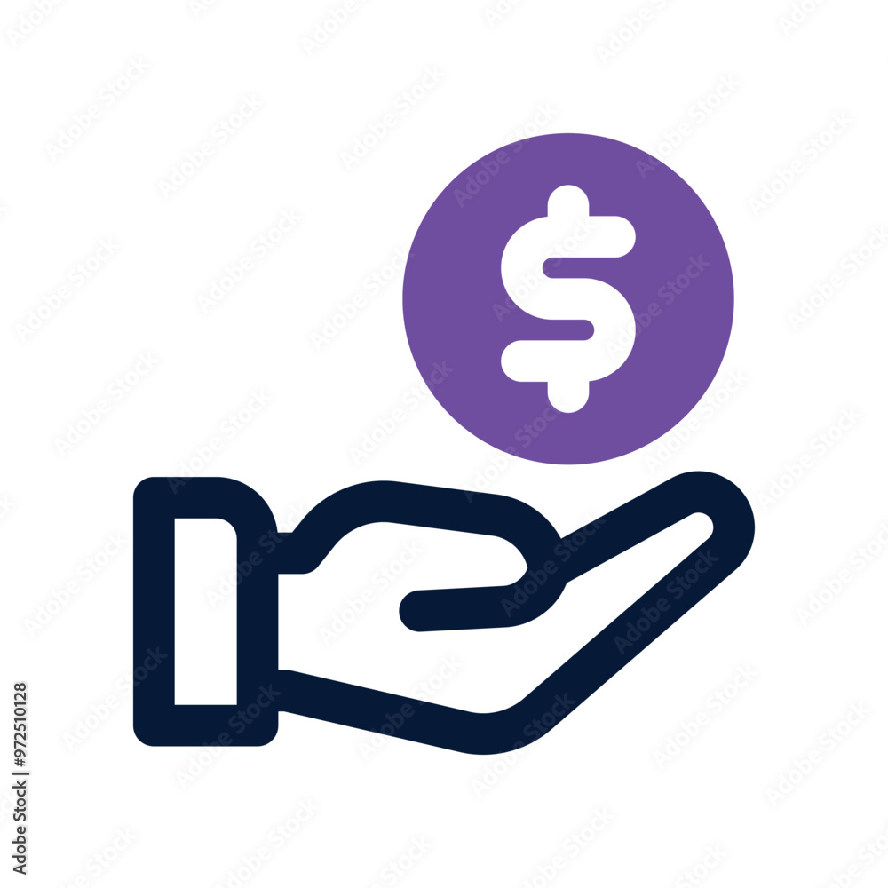 income icon. vector dual tone icon for your website, mobile, presentation, and logo design. income icon. vector dual tone icon for your website, mobile, presentation, and logo design.