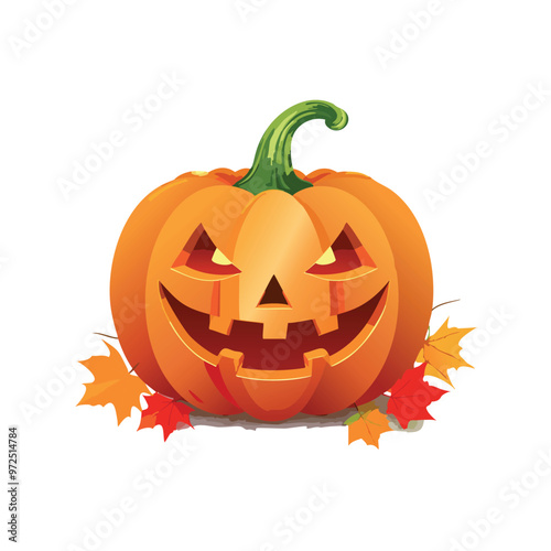 Halloween jack-o-lantern concept
