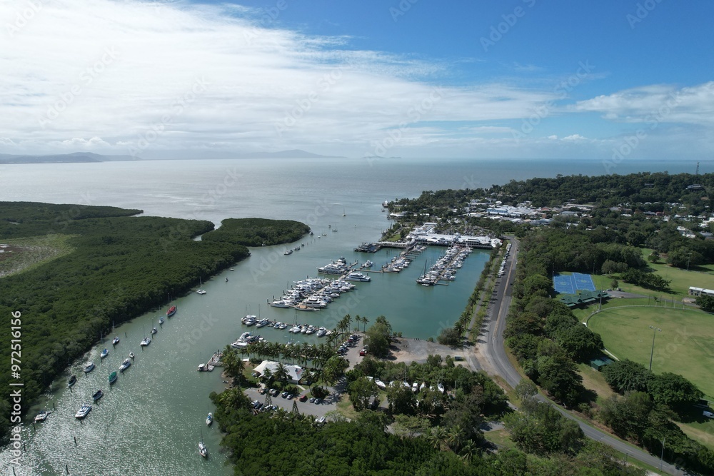 Aerial photo of Port Douglas Queensland Australia Aerial photo of Port Douglas Queensland Australia
