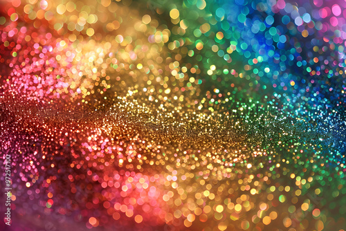 golden glitter texture Colorfull Blurred abstract background, Extra Shiny Glitter Luxury Background, shiny scatters of glitter multicolor background, copy space, presentation image

